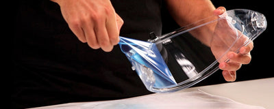 AGV Facts: Here's how to install a Pinlock® lens