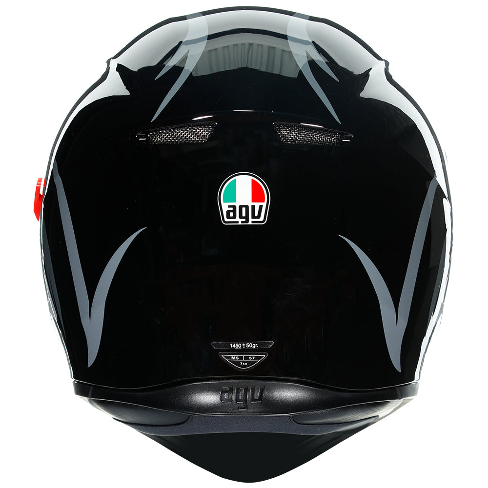 AGV K3 SV [ANGRY BLACK] – AGV Helmets NZ